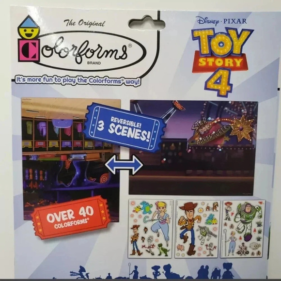 🆕 Colorforms Toy Story 4 Sticker Story Adventure - Picture 3 of 6